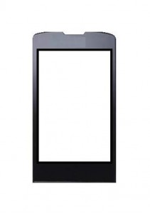 Replacement Front Glass For Lg Km555e Violet By - Maxbhi.com