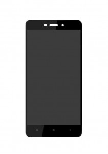 Lcd With Touch Screen For Qmobile Noir Lt680 Black By - Maxbhi.com