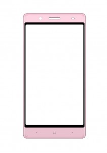 Touch Screen Digitizer For Zen Admire Sense Plus Rose Gold By - Maxbhi Com