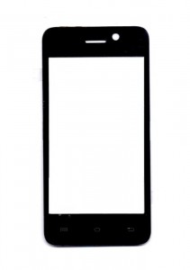 Replacement Front Glass For Lava Iris X1 Plus Black By - Maxbhi Com