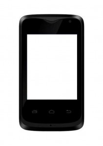 Touch Screen Digitizer For Intex Aqua R2 Black By - Maxbhi.com