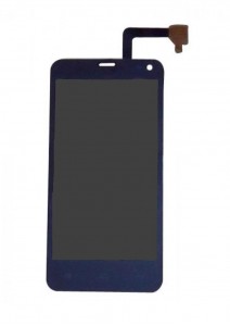 Lcd With Touch Screen For Lava Iris 460 Black By - Maxbhi.com