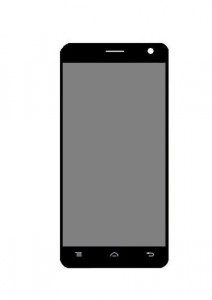 Lcd With Touch Screen For Lava Iris 550q White By - Maxbhi.com