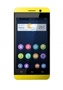 Touch Screen Digitizer for Celkon AR40 RahmanIshq - Yellow