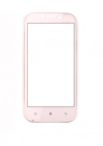 Replacement Front Glass For Lenovo A706 Pink By - Maxbhi.com