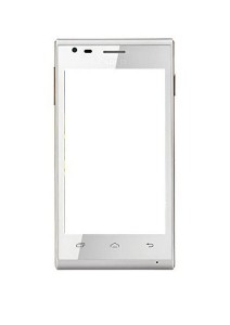 Replacement Front Glass For Xolo A550s Ips White By - Maxbhi.com