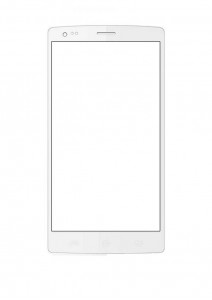 Replacement Front Glass For Lava Iris Alfa White By - Maxbhi.com