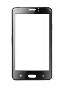 Replacement Front Glass For Iball Andi 5c Black By - Maxbhi.com