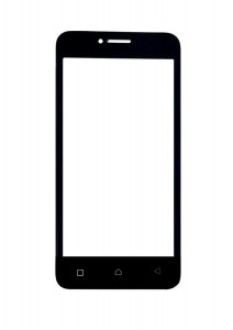 Replacement Front Glass For Lenovo A Plus Black By - Maxbhi.com