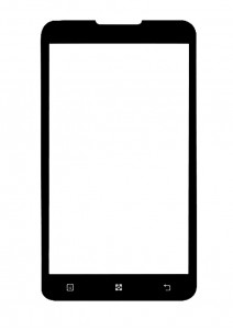 Replacement Front Glass For Lenovo A590 Black By - Maxbhi.com