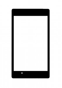 Replacement Front Glass For Asus Memo Pad 7 Me572cl White By - Maxbhi.com