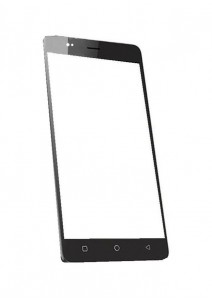 Replacement Front Glass For Intex Aqua Selfie Black By - Maxbhi.com