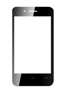 Replacement Front Glass For Iball Andi 3.5kke Glory Black By - Maxbhi.com