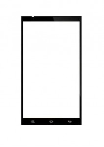 Replacement Front Glass For Celkon Q54 Plus Blue By - Maxbhi.com