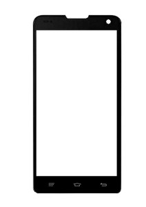 Replacement Front Glass For Benq B502 Black By - Maxbhi.com