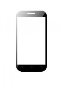 Replacement Front Glass For Reach Zeal 100 Red By - Maxbhi.com