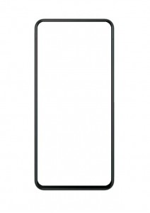 Replacement Front Glass For Vivo S5 Black By - Maxbhi Com
