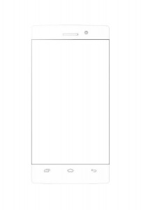 Touch Screen Digitizer For Intex Aqua Y2 Ultra White By - Maxbhi.com