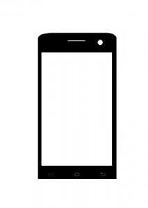 Touch Screen Digitizer For Videocon Infinium Z41 Lite Plus Black By - Maxbhi.com