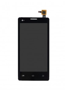 Lcd With Touch Screen For Coolpad 7232 Black By - Maxbhi.com