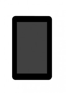 Lcd With Touch Screen For Lava M Tab Black By - Maxbhi.com