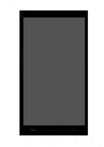 Lcd With Touch Screen For Lava A51 Black By - Maxbhi.com