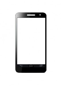 Replacement Front Glass For Panasonic P51 Grey By - Maxbhi.com