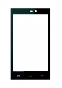 Replacement Front Glass For Xolo Q500s Ips Blue By - Maxbhi.com