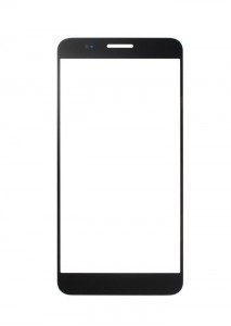 Replacement Front Glass For Huawei Honor 7i Black By - Maxbhi.com