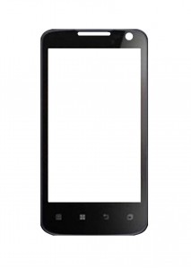 Replacement Front Glass For Lenovo S560 Black By - Maxbhi.com