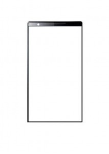 Replacement Front Glass For Sony Xperia P2 Black By - Maxbhi.com