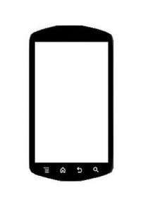 Replacement Front Glass For Casio Gzone Commando 4g Lte White By - Maxbhi.com