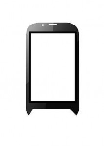 Replacement Front Glass For Celkon A88 Black By - Maxbhi.com
