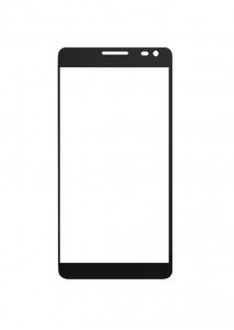 Replacement Front Glass For Huawei Ascend D2 Blue By - Maxbhi.com