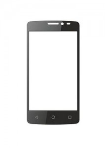 Replacement Front Glass For Hsl Y303 Black By - Maxbhi.com