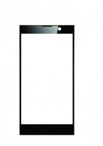 Replacement Front Glass For Vedaee Inew V3c Black By - Maxbhi.com