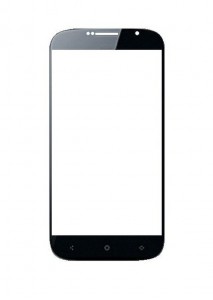 Replacement Front Glass For Mitashi Ap101 Black By - Maxbhi.com
