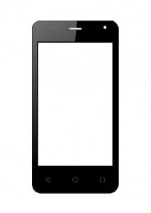 Touch Screen Digitizer For Micromax Q401 Canvas Pace Mini Black By - Maxbhi Com