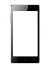 Touch Screen for Zen Admire 1 - Black