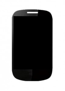 Lcd With Touch Screen For Vodafone 858 Smart Black By - Maxbhi.com