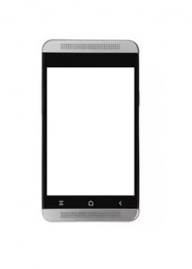 Replacement Front Glass For Spice M6110 Silver By - Maxbhi.com