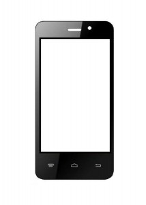 Replacement Front Glass For Karbonn Titanium S99 Black By - Maxbhi.com