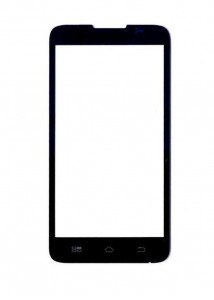 Replacement Front Glass For Spice Coolpad 2 Mi496 Black By - Maxbhi.com