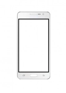 Replacement Front Glass For Samsung Galaxy Grand Prime Plus White By - Maxbhi.com