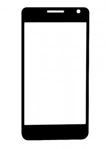 Replacement Front Glass For Samsung Galaxy S Ii I777 Black By - Maxbhi.com