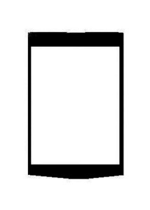 Replacement Front Glass For Karbonn Kt51 Black By - Maxbhi.com