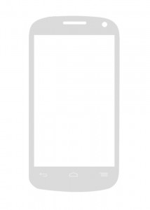 Replacement Front Glass For Alcatel 4033a White By - Maxbhi.com