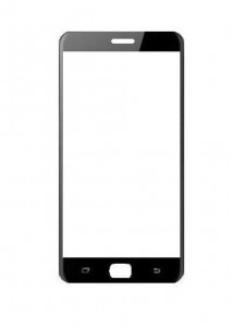 Replacement Front Glass For Blackview Alife P1 Pro Black By - Maxbhi.com