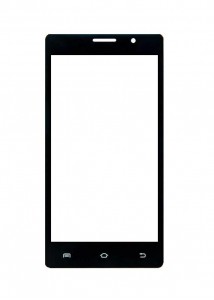 Replacement Front Glass For Good One Vivi 5 Black By - Maxbhi.com