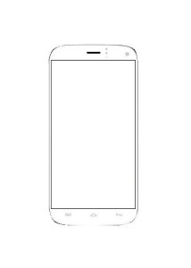 Replacement Front Glass For Blu Life One X White By - Maxbhi.com